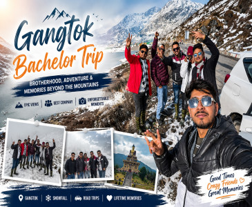 Gangtok Bachelor Trip  Brotherhood, Adventure & Memories Beyond the Mountains